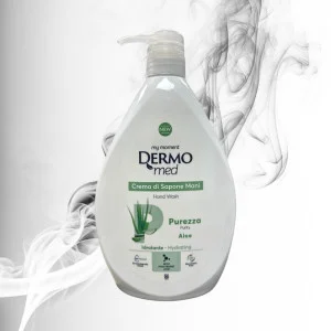 Dermomed Sapun-Crema Lichid Aloe & Melograno cu Dozator 1L 